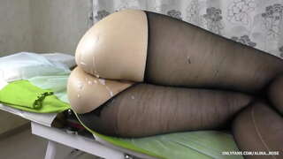 Fucked ketat pantat langkah kakak di pantyhose Fucked ketat pantat langkah kakak di pantyhose