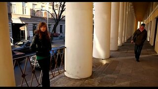 Erigerad penis för en smutsig jänta